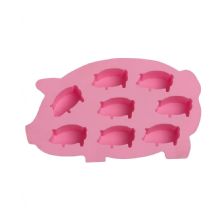SILICONE PIG ICE CUBE TRAY NEW SHAPE